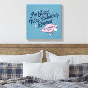 Gilmore Girls Completely Booked Design Canvas Print