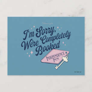 Gilmore Girls Completely Booked Design Postcard