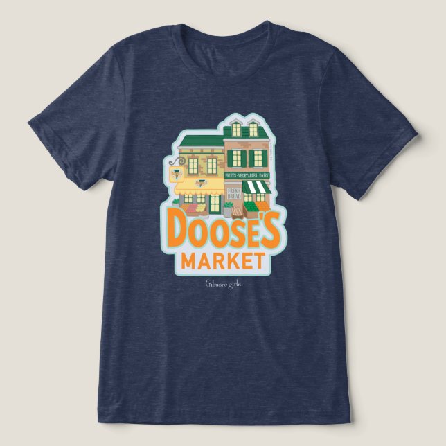 Gilmore Girls | Doose's Market Tri-Blend Shirt (Design Front)