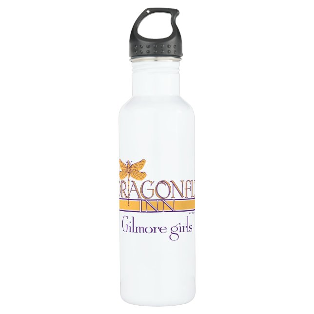 Gilmore Girls | Dragonfly Inn Logo 710 Ml Water Bottle (Front)