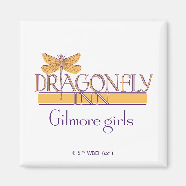 Gilmore Girls | Dragonfly Inn Logo Magnet (Front)