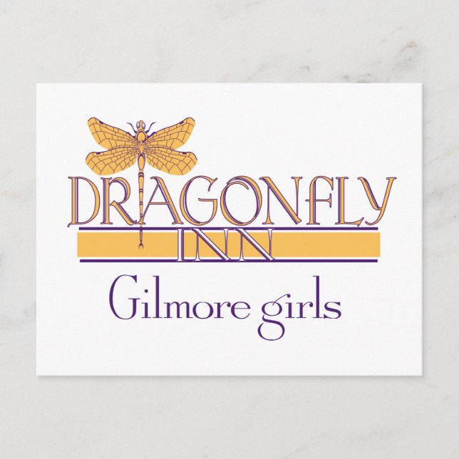 Gilmore Girls | Dragonfly Inn Logo Postcard (Front)