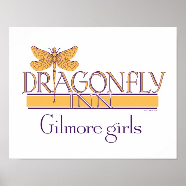 Gilmore Girls | Dragonfly Inn Logo Poster (Front)