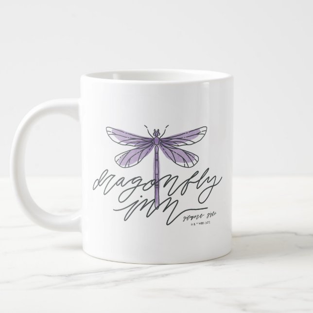 Gilmore Girls | Dragonfly Inn Script Large Coffee Mug (Left)