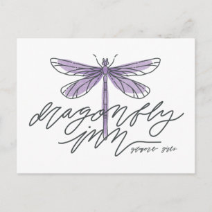 Gilmore Girls Dragonfly Inn Script Postcard