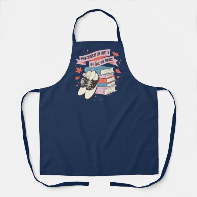 Gilmore Girls Finals Quote Design Apron (Front)