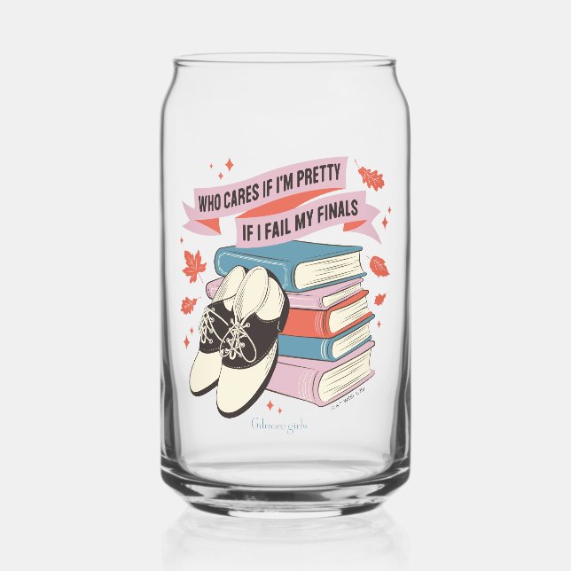 Gilmore Girls Finals Quote Design Can Glass (Front)