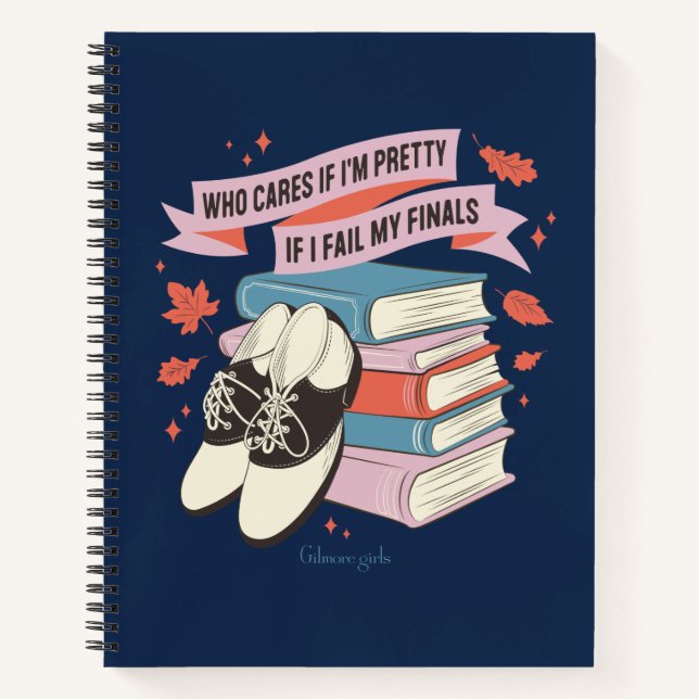 Gilmore Girls Finals Quote Design Notebook (Front)