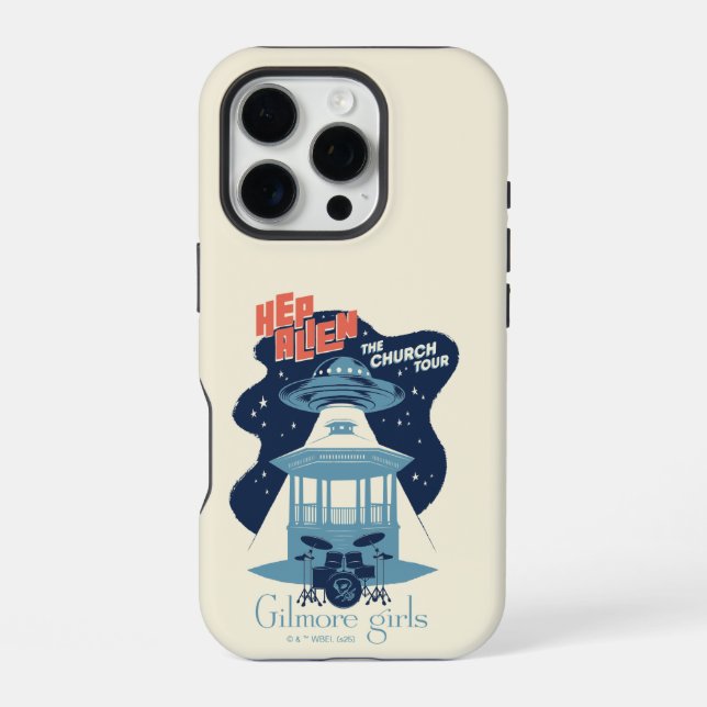 Gilmore Girls Hep Alien Church Tour iPhone Case (Back)