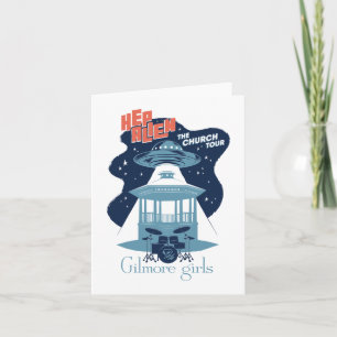 Gilmore Girls Hep Alien Church Tour Note Card