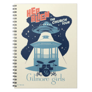 Gilmore Girls Hep Alien Church Tour Notebook