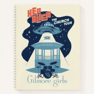 Gilmore Girls Hep Alien Church Tour Notebook