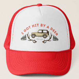 Gilmore Girls I Got Hit by a Deer Trucker Hat