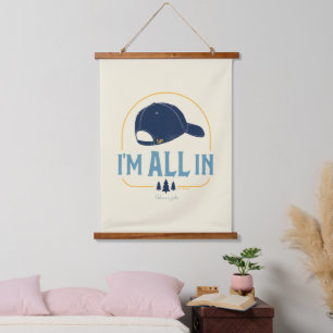 Gilmore Girls I’m All In Luke’s Hat Hanging Tapestry