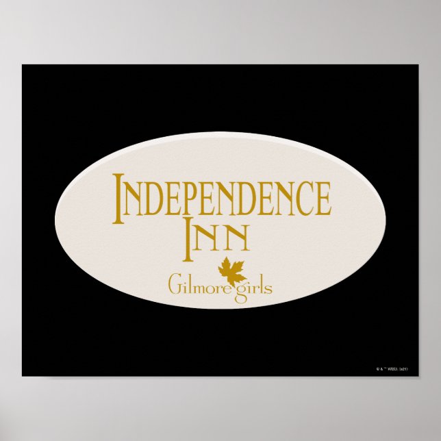 Gilmore Girls | Independence Inn Poster (Front)