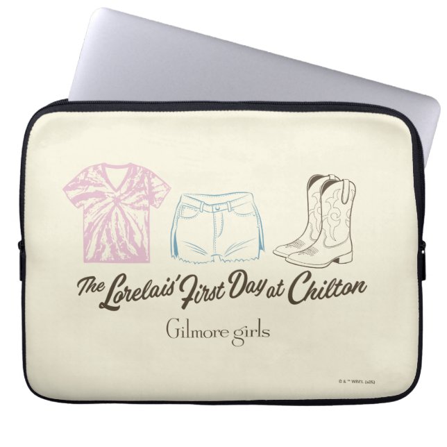 Gilmore Girls Lorelai Chilton Outfit Design Laptop Sleeve (Front)