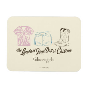 Gilmore Girls Lorelai Chilton Outfit Design Magnet