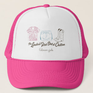 Gilmore Girls Lorelai Chilton Outfit Design Trucker Hat