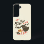 Gilmore Girls Luke’s Coffee IV Quote Samsung Galaxy Case<br><div class="desc">For those who take their coffee as seriously as Lorelai Gilmore, this Gilmore Girls design says it all: “I need coffee in an IV.” Featuring a steaming pot pouring into a Luke’s Diner cup on a classic red chequered tablecloth, this energetic artwork is perfect for fans who run on caffeine...</div>