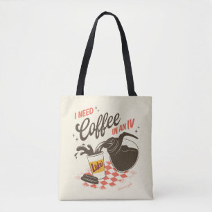 Gilmore Girls Luke’s Coffee IV Quote Tote Bag