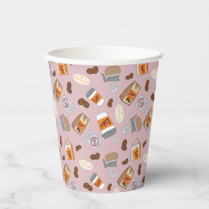 Gilmore Girls   Luke's Diner Coffee Pattern Paper Cups