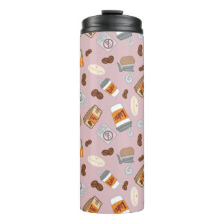 Gilmore Girls | Luke's Diner Coffee Pattern Thermal Tumbler