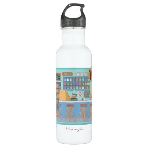 Gilmore Girls   Luke's Diner Graphic 710 Ml Water Bottle