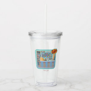 Gilmore Girls   Luke's Diner Graphic Acrylic Tumbler