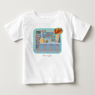 Gilmore Girls   Luke's Diner Graphic Baby T-Shirt