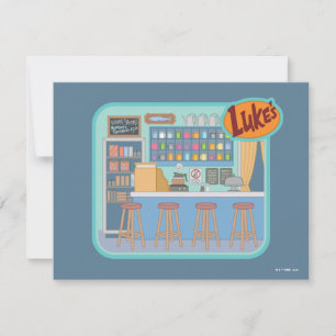 Gilmore Girls   Luke's Diner Graphic Card