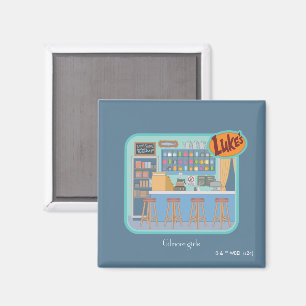 Gilmore Girls   Luke's Diner Graphic Magnet