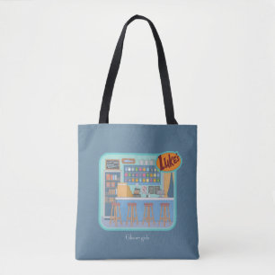 Gilmore Girls   Luke's Diner Graphic Tote Bag