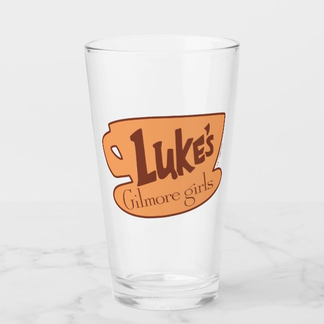 Gilmore Girls | Luke's Diner Logo Glass (Front)