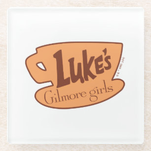 Gilmore Girls   Luke's Diner Logo Glass Coaster