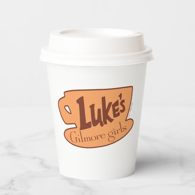 Gilmore Girls | Luke's Diner Logo Paper Cups (Front)