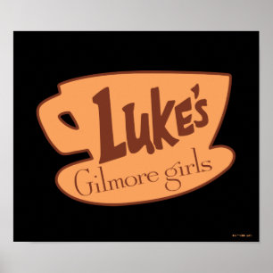 Gilmore Girls Luke's Diner Logo Poster