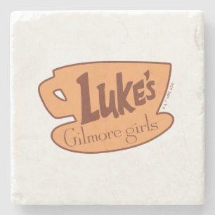 Gilmore Girls Luke's Diner Logo Stone Coaster