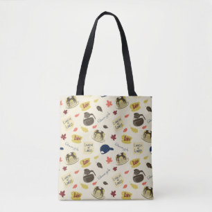 Gilmore Girls Lunch at Luke’s Pattern Tote Bag
