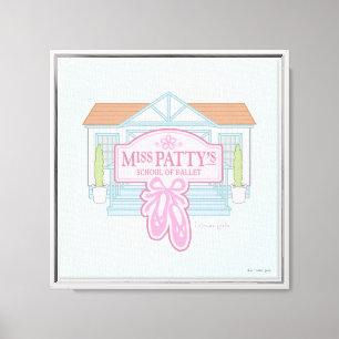 Gilmore Girls Miss Patty's School of Ballet Canvas Print