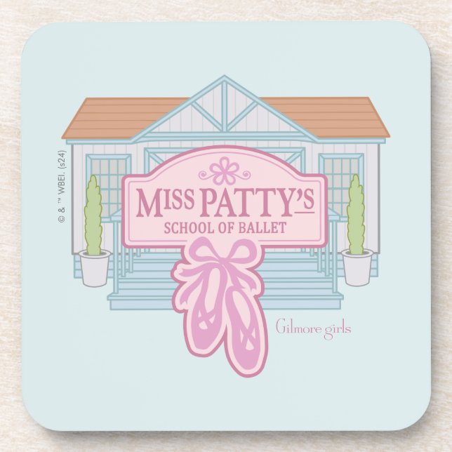 Gilmore Girls | Miss Patty's School of Ballet Coaster (Front)