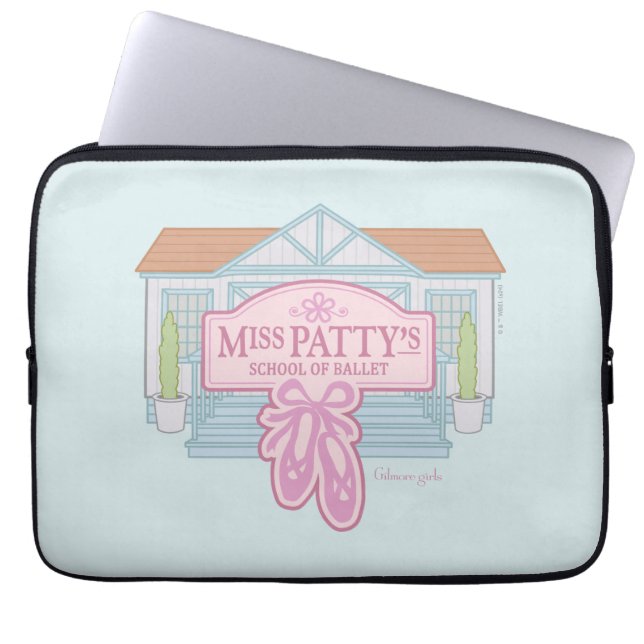 Gilmore Girls | Miss Patty's School of Ballet Laptop Sleeve (Front)