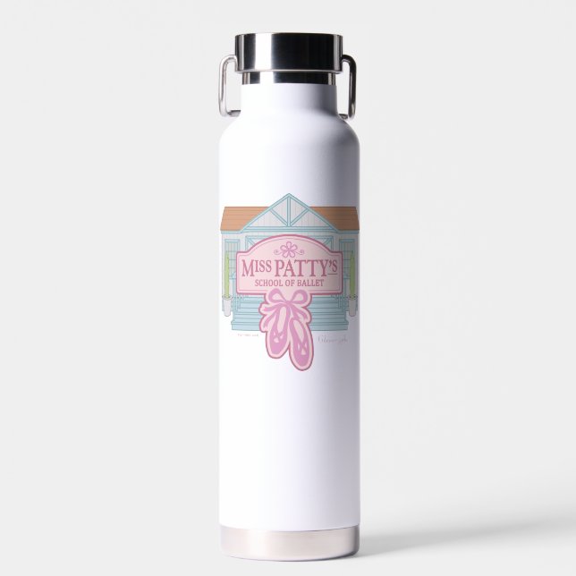 Gilmore Girls | Miss Patty's School of Ballet Water Bottle (Front)