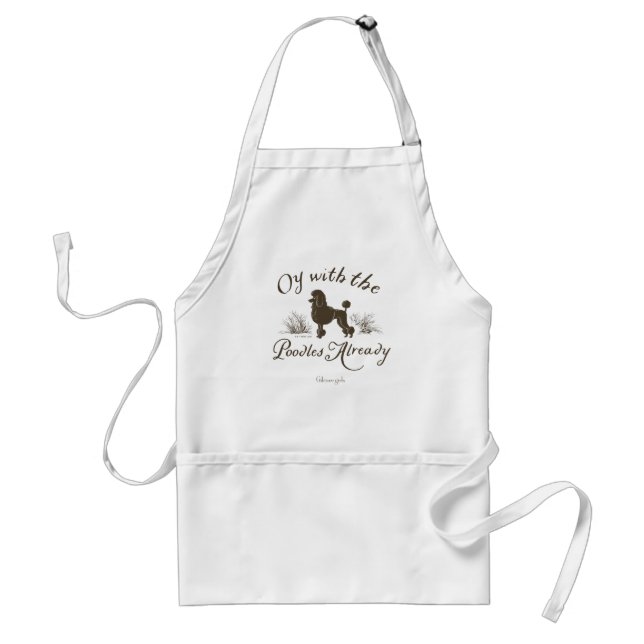 Gilmore Girls | Oy With the PoodlesDesign Standard Apron (Front)