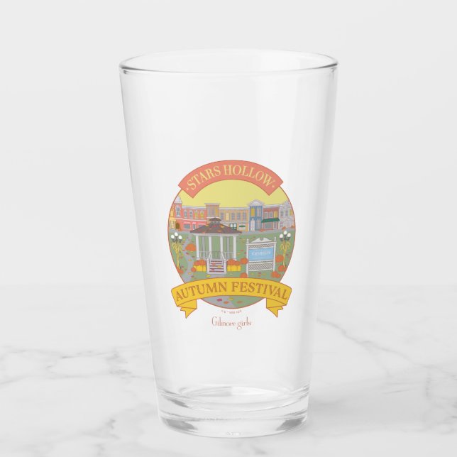 Gilmore Girls | Stars Hollow Autumn Festival Glass (Front)