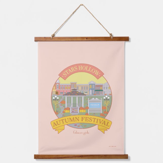 Gilmore Girls | Stars Hollow Autumn Festival Hanging Tapestry (Front)