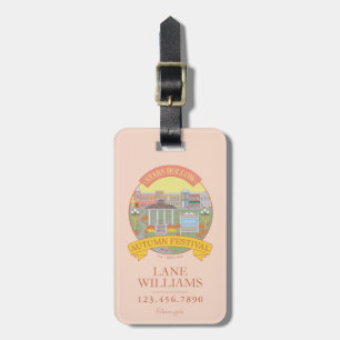 Gilmore Girls   Stars Hollow Autumn Festival Luggage Tag