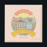 Gilmore Girls | Stars Hollow Autumn Festival Magnet<br><div class="desc">Capture the cosy, picturesque feeling of fall in Stars Hollow with this vibrant Autumn Festival design. Featuring the town square with its gazebo, fall decorations, and charming storefronts, this artwork embodies the spirit of community and celebration that fans adore.</div>