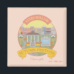 Gilmore Girls | Stars Hollow Autumn Festival Magnet<br><div class="desc">Capture the cosy,  picturesque feeling of fall in Stars Hollow with this vibrant Autumn Festival design. Featuring the town square with its gazebo,  fall decorations,  and charming storefronts,  this artwork embodies the spirit of community and celebration that fans adore.</div>