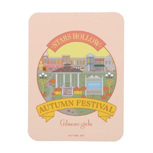 Gilmore Girls   Stars Hollow Autumn Festival Magnet