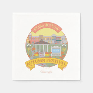 Gilmore Girls   Stars Hollow Autumn Festival Napkin